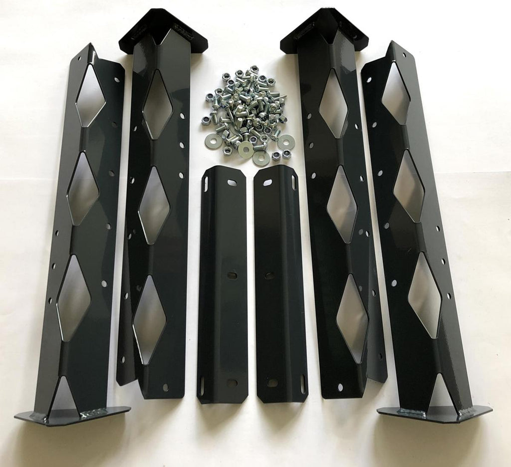 TAGZ FACTORY MX STAND LEG SET, FINISH GLOSS GREY RAL7016