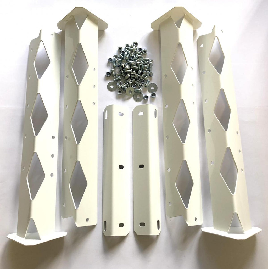 TAGZ FACTORY MX STAND LEG SET, FINISH GLOSS WHITE RAL9016