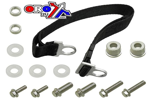 REAR FENDER STRAP 15pcs SET., PULL STRAP ENDURO / MX-12121