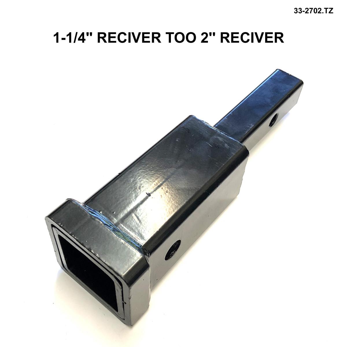 Trail Hitch 1-1/4 to 2 Adaptor, TAG-Z HITCH /43-1004, Arctic Cat 1000 H2 LTD 11, 1000 H2 MUDPRO 10-11, 1000 H2 THUNDERCAT 08-10, 1000 MUDPRO LTD 12-17, 1