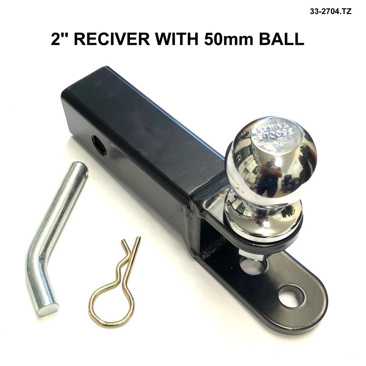 Hitch 2 receiver 50mm ball, TAG-Z HITCH / 43-1007