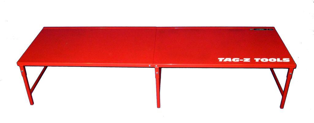 MOTORCYCLE WORKBENCH 440, CR RED, BIKE WORK BENCH, 42kg FREIGHT CHARGE L115xH20xW70cm