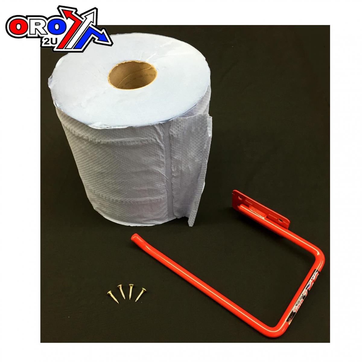 L/D FIXED ROLL HOLDER + 1 ROLL RED