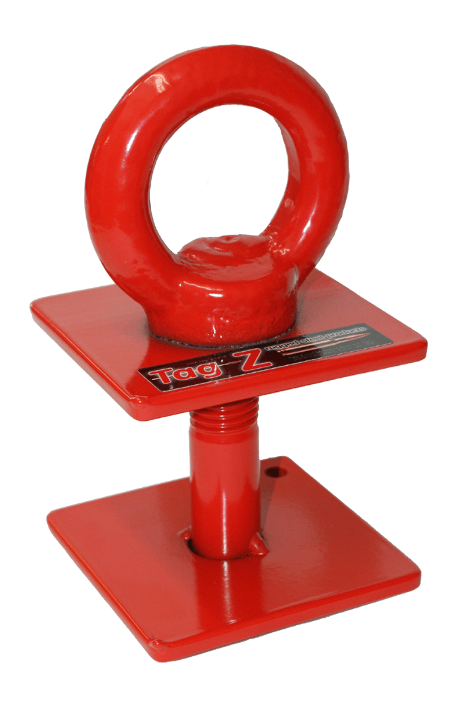 SECURITY GROUND ANCHOR, CHAIN MOUNT 50mm DEEP FIX, (BIKE LOCK SYSTEM / THEFT / SECURITY)