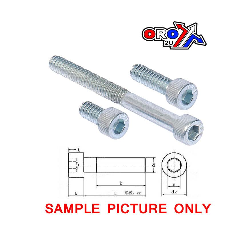 M8x20 ALLEN CAP BOLT BZP