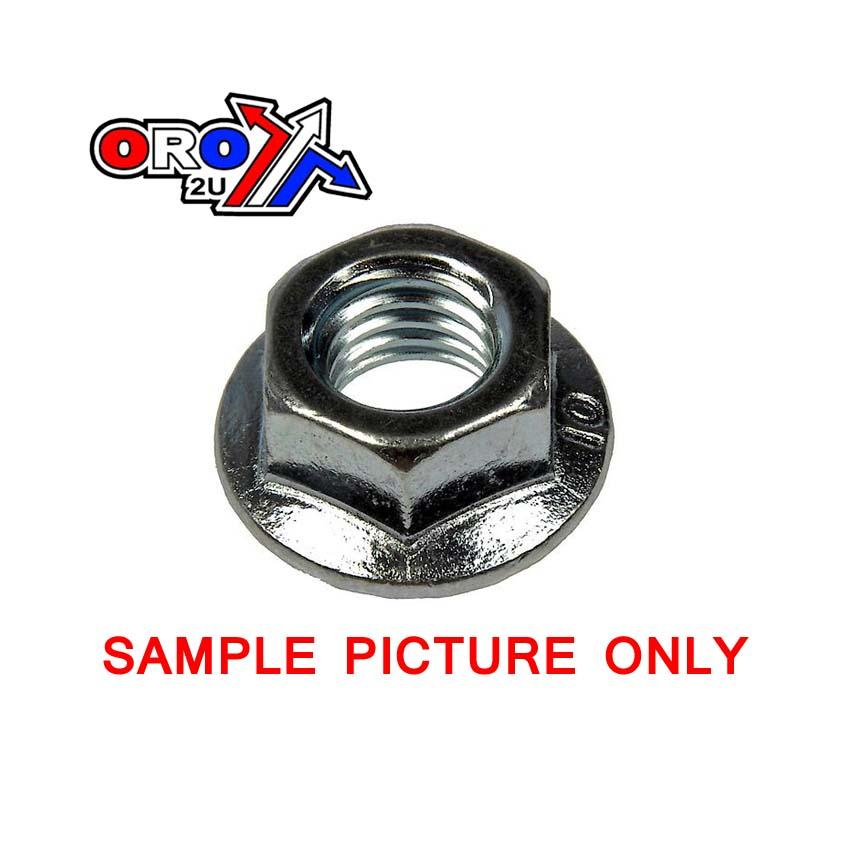 M12 FLANGE NUT BZP