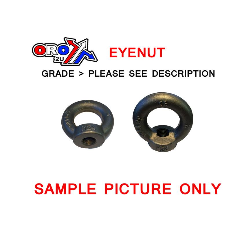 M24 DIN 582 EYENUT S/COLURE, ID:50MM