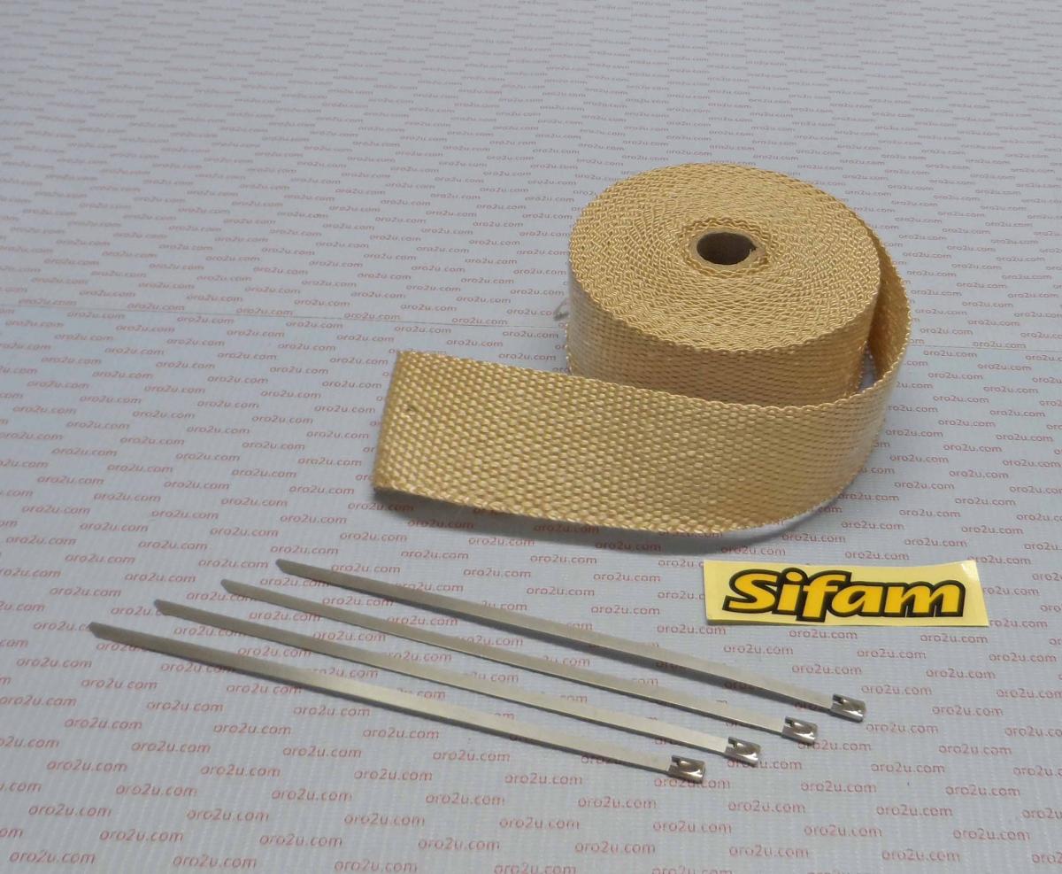 50mm EXHAUST WRAP 10M, Manifold Downpipe High temperature Tape, BTE100C