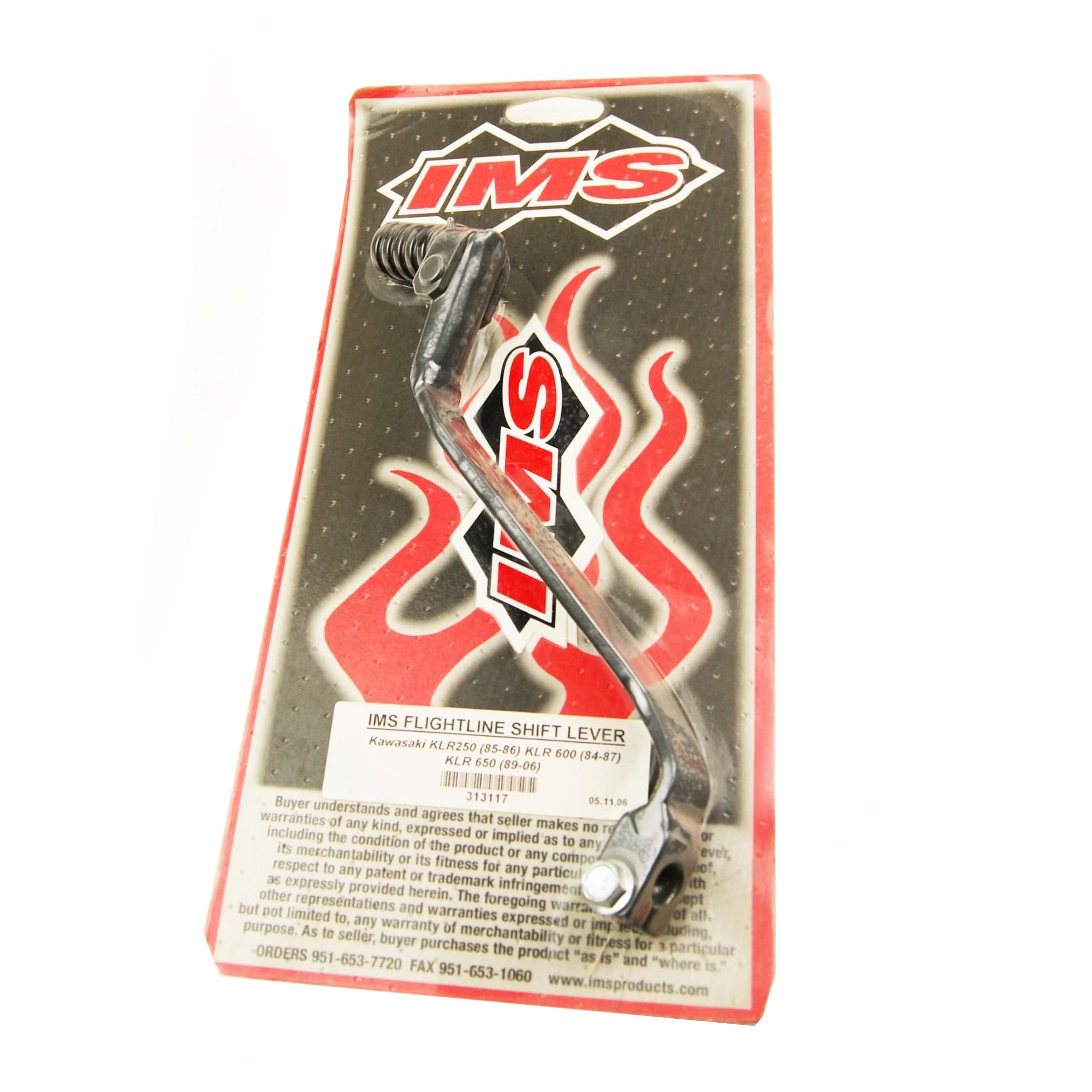 GEAR LEVER IMS STEEL KLR250 KLR650, 13156-1178, 13242-0011, 313117