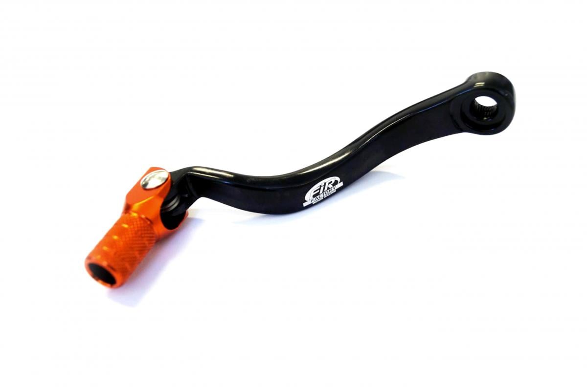 GEAR LEVER SHIFT KTM SX EXC, ALUMINIUM FORGED 54734031000, FIR BRAND, BLACK & ORANGE