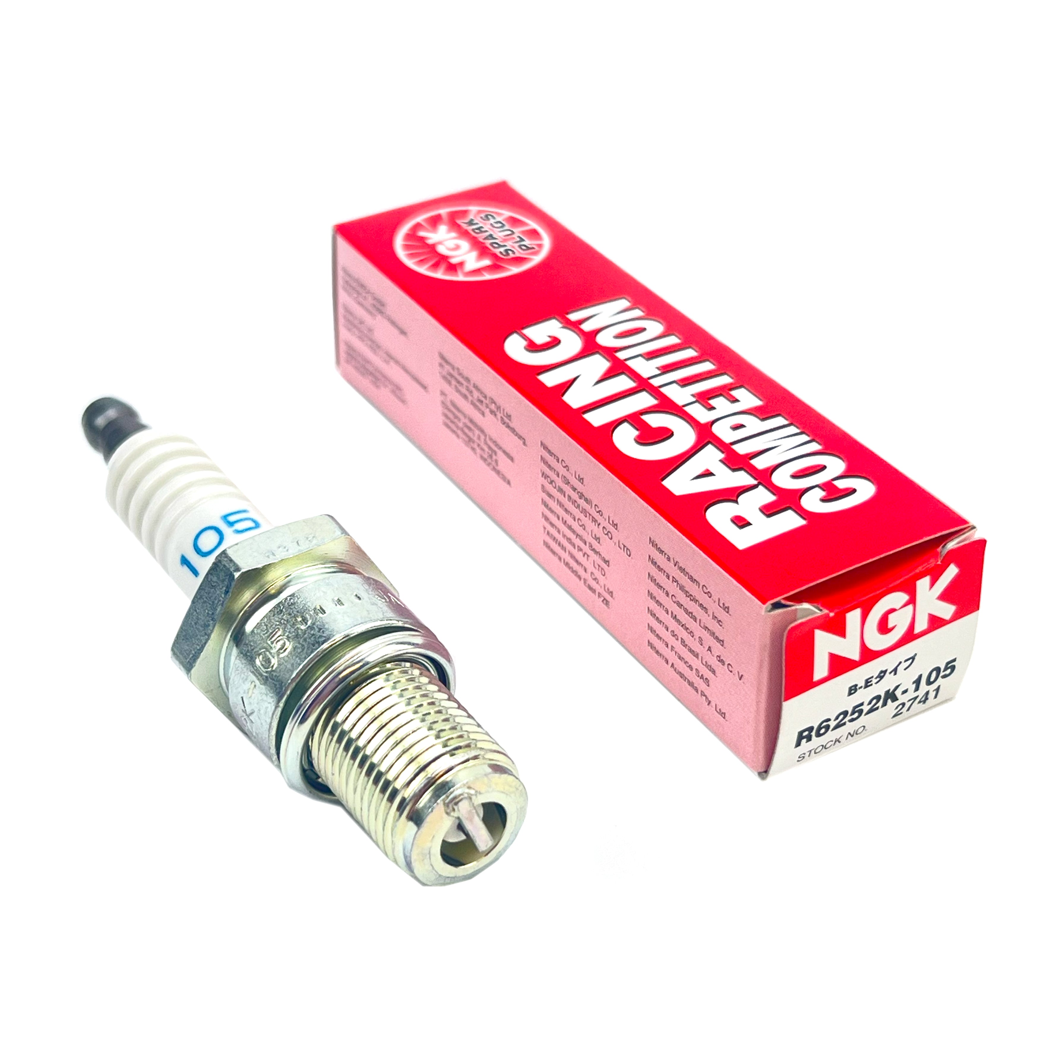 NGK RACING PLUG R6252K-105, NG2741