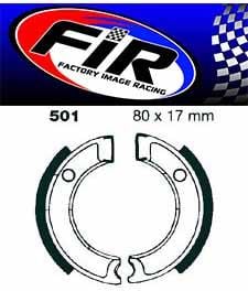 BRAKE SHOES Y501 PW50 (1980 to 2020) ZINGER