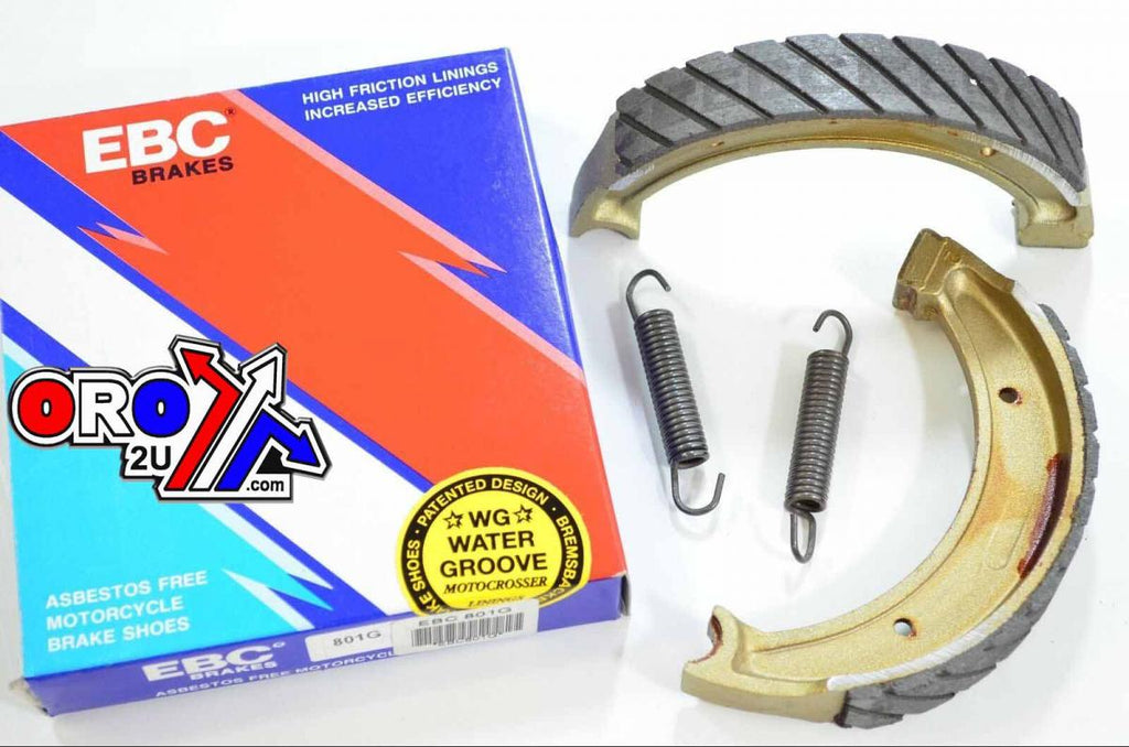 BRAKE SHOES 25mm WIDE EBC GROOVED SHOE