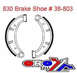 BRAKE SHOES TWIN LEADING, FRONT 803
