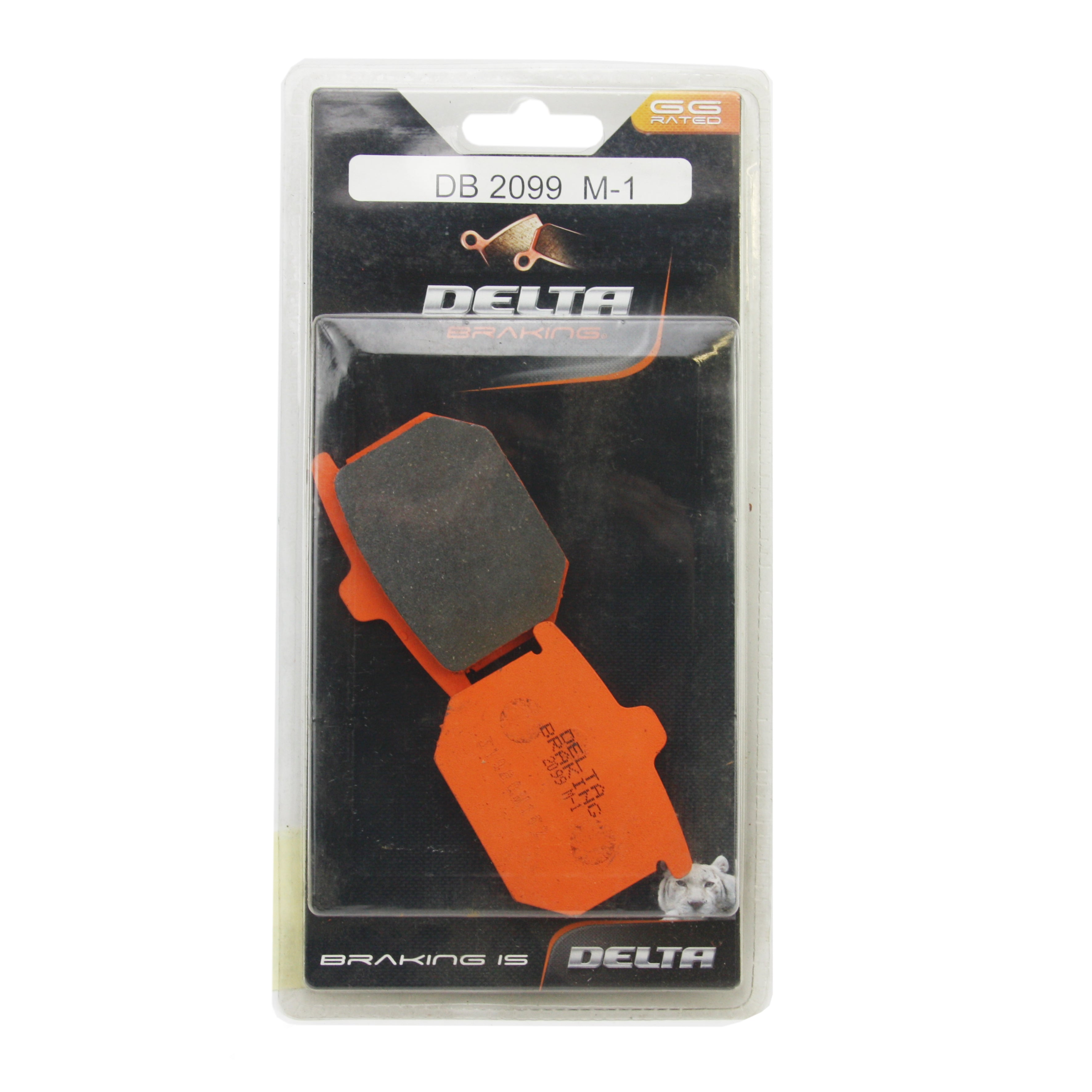 BRAKE PADS DELTA M1 ORGANIC PADS DB2099 (FA29 FA30 FA31 VD112)