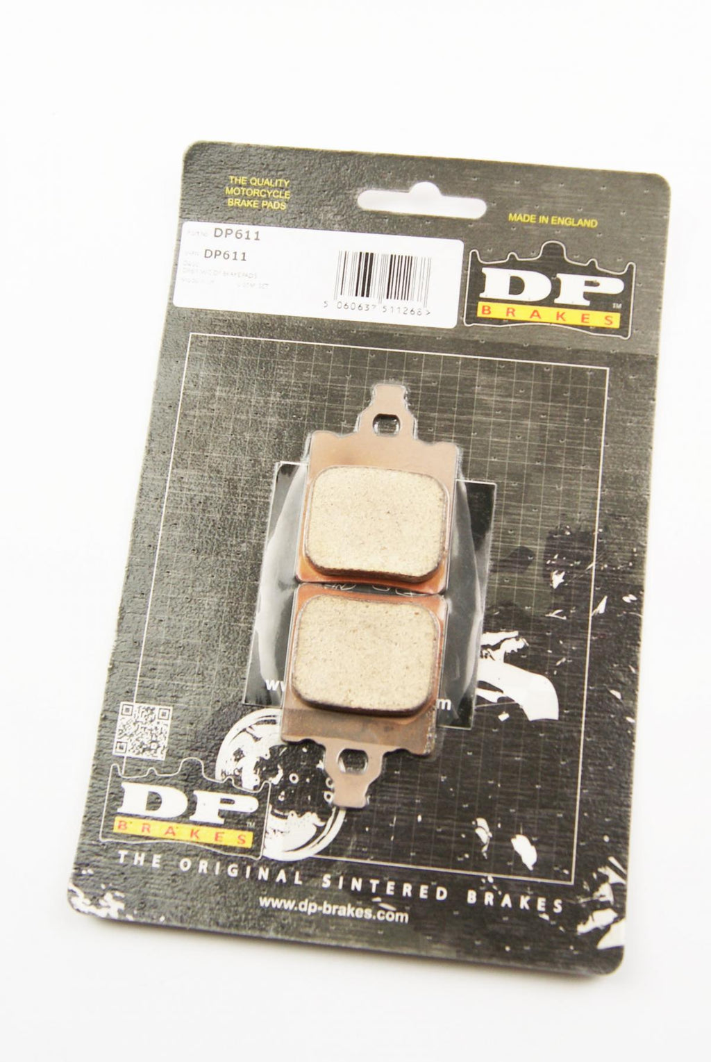 BRAKE PADS SINTERED DP BRAKES, DP611 Premium Sintered 41-611.H.DP, 39-060