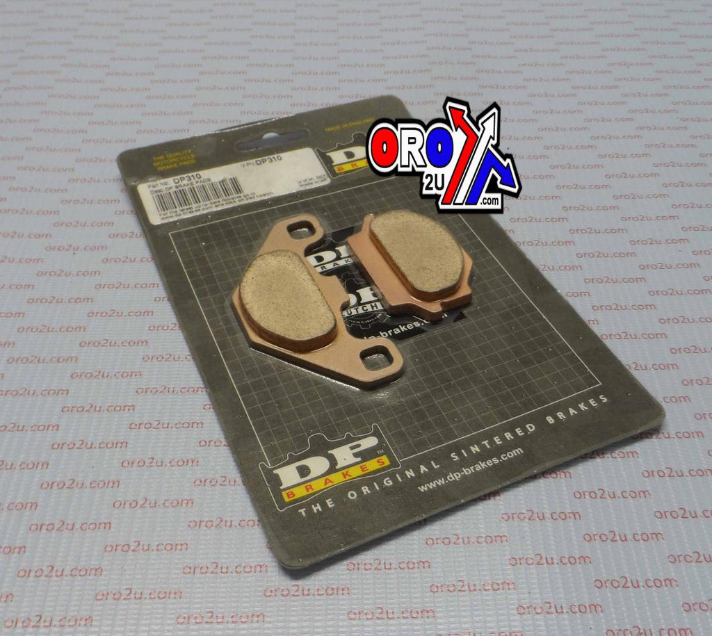 BRAKE PADS SINTERED DP BRAKES, DP310 HARD 41-310.H.DP, 39-067