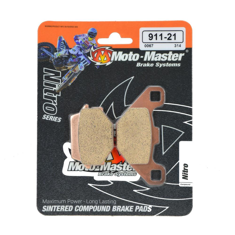 BRAKE PADS SINTERED NITRO, MOTO-MASTER 091121, 39-067