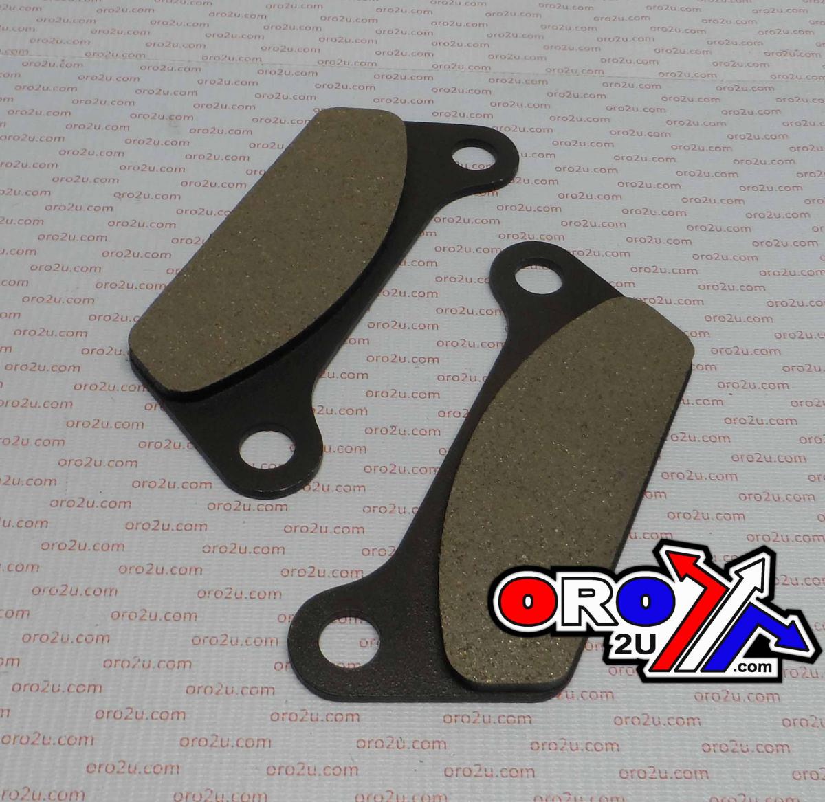 BRAKE PADS STD SEMI-METAL, EBC FA079, HARLEY DAVIDSON