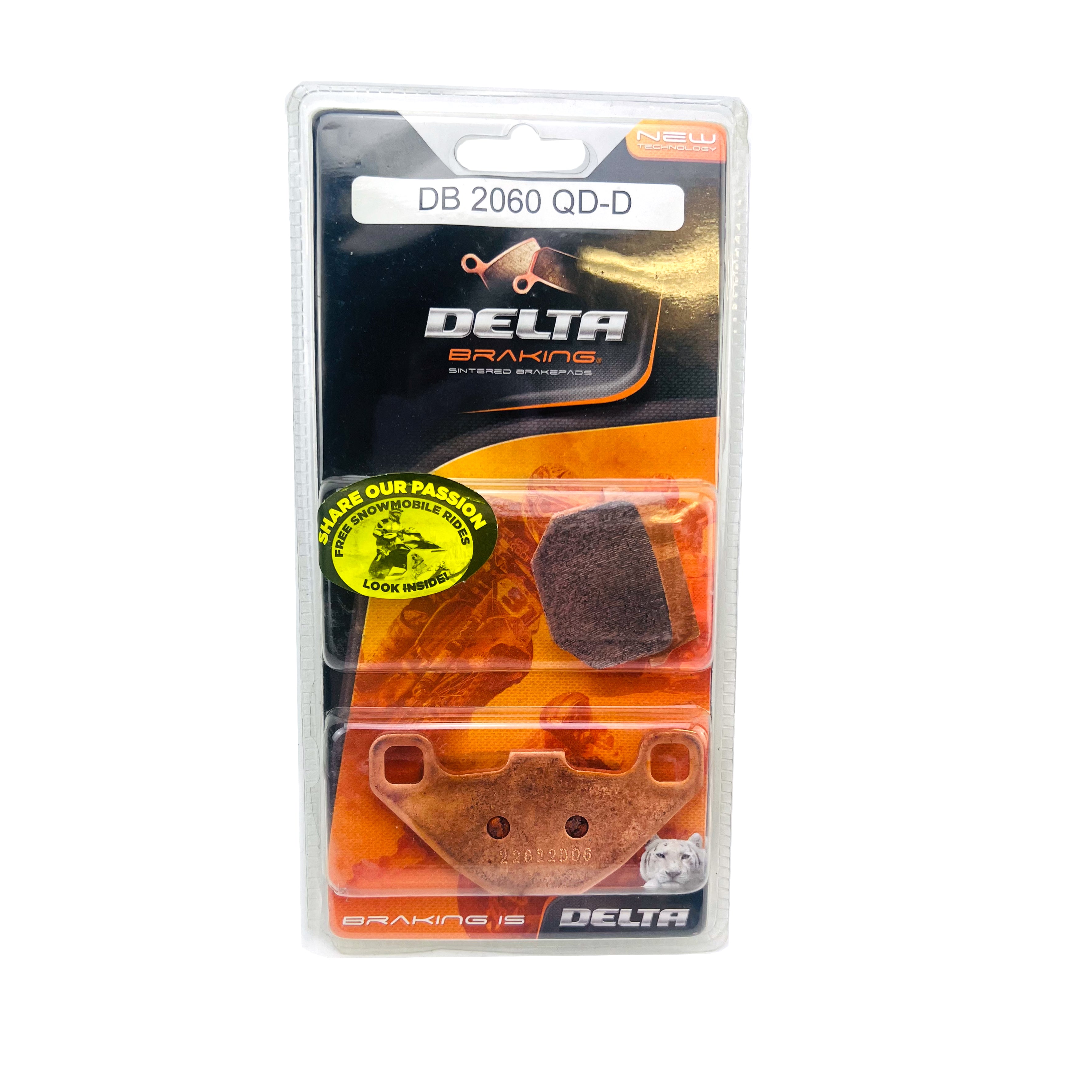 BRAKE PADS DELTA ORD(QDD) OFF ROAD PADS DB2060 (FA83 VD122 VD339 VD342)
