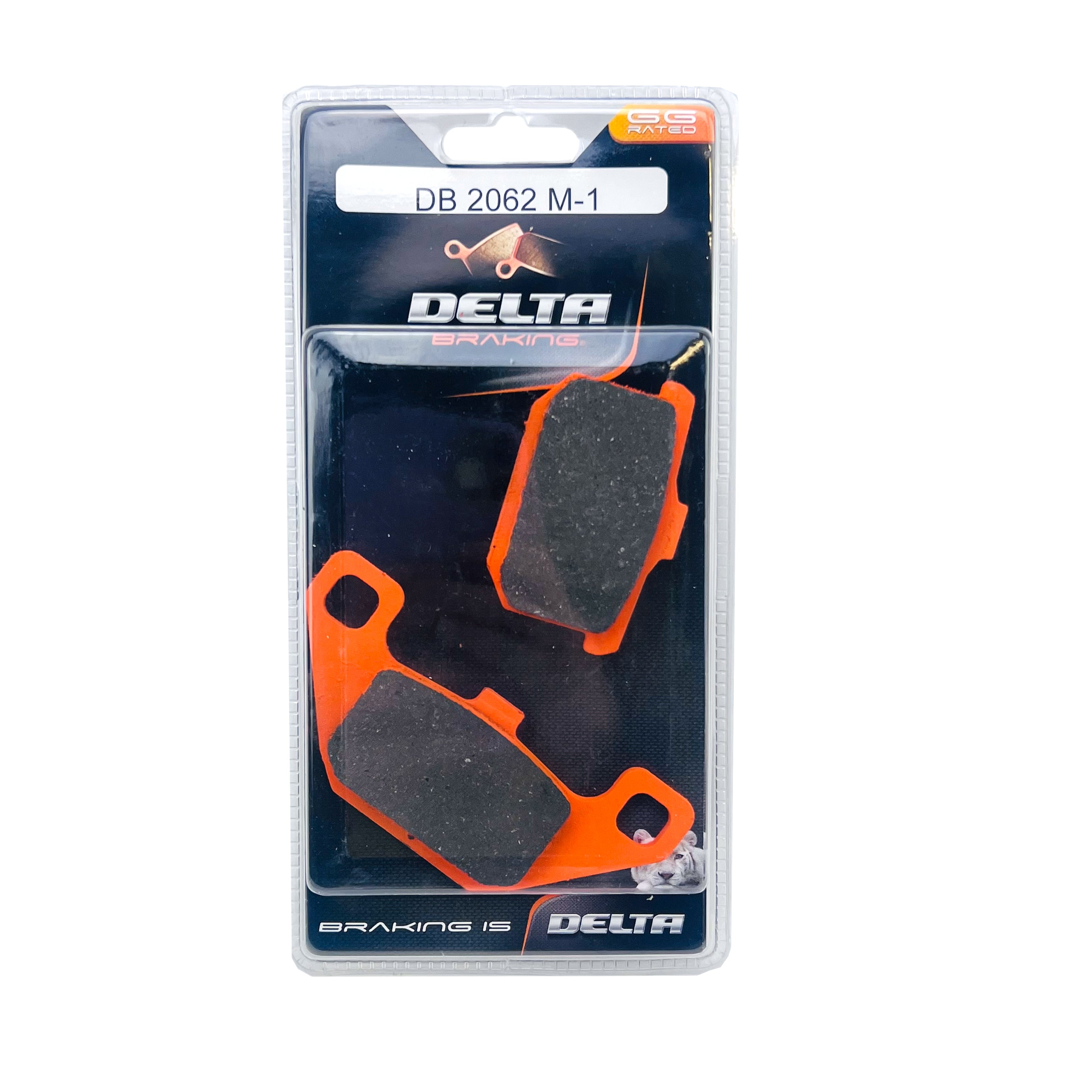 BRAKE PADS DELTA M1 ORGANIC PADS DB2062 (FA85 VD424 VD426)