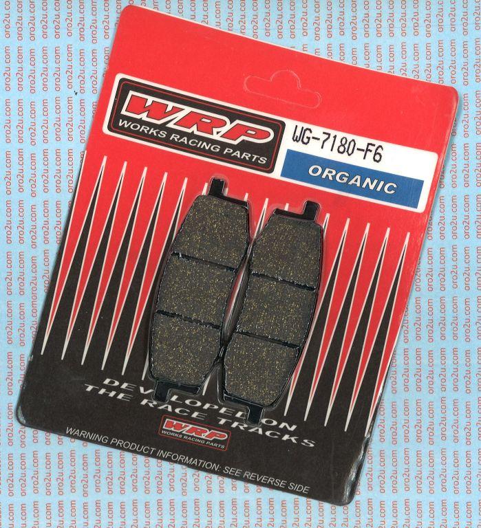 BRAKE PADS STD FA105 VD241, WRP AP WG-7180-F6, 39-105, S1241