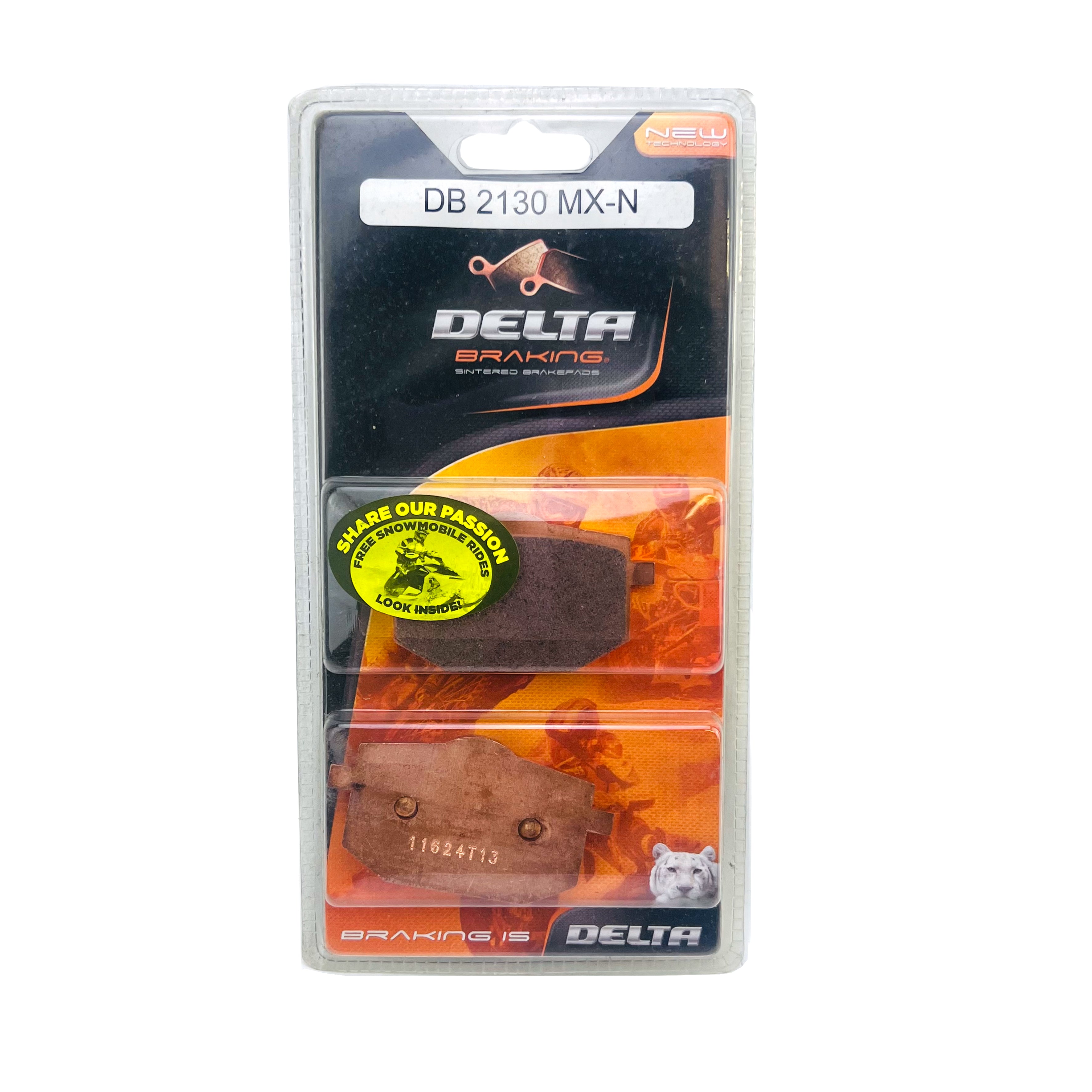 BRAKE PADS DELTA ORN(MXN) SINTERED METAL OFF ROAD PADS DB2130 (FA118 VD245)