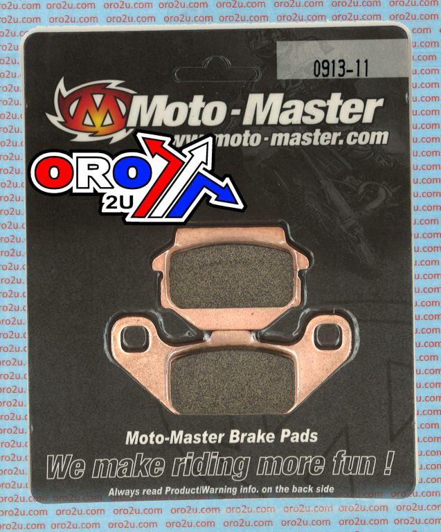 BRAKE PADS STD MOTO-MASTER, SEMI-METALLIC STD 091311