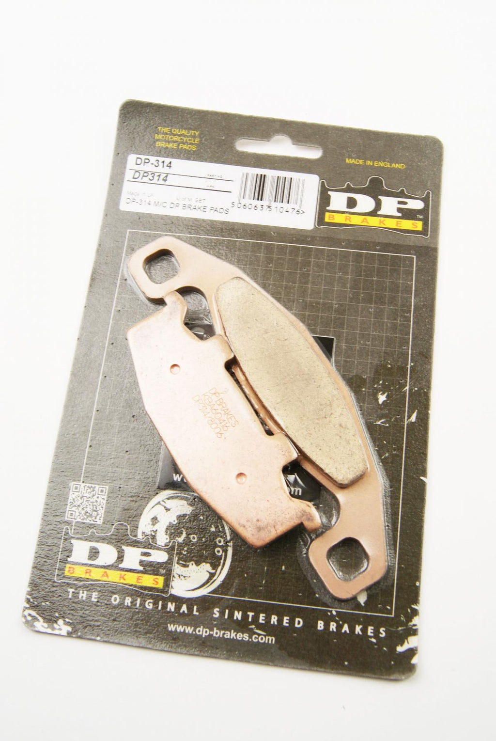 BRAKE PADS SINTERED DP BRAKES, DP314 Premium Sintered, 39-129