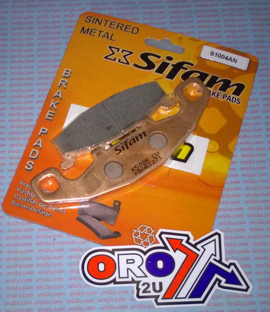 BRAKE PADS SINTERED METAL, SIFAM S1004AN