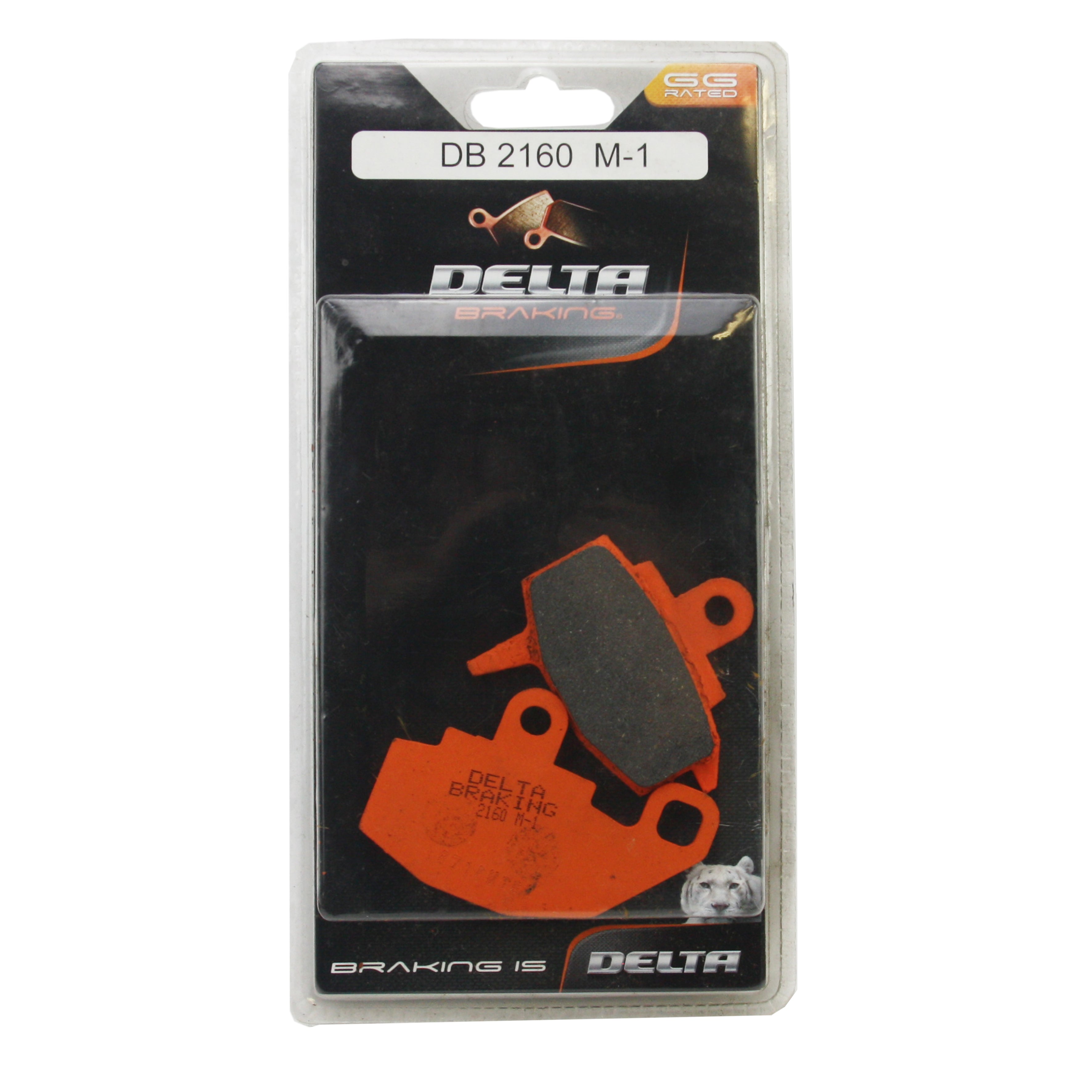 BRAKE PADS DELTA M1 ORGANIC PADS DB2160 (FA130 VD126 VD428)