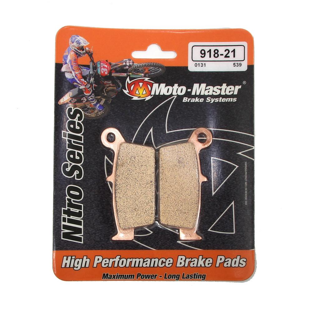 BRAKE PADS SINTERED NITRO, MOTO-MASTER 091821, 39-131