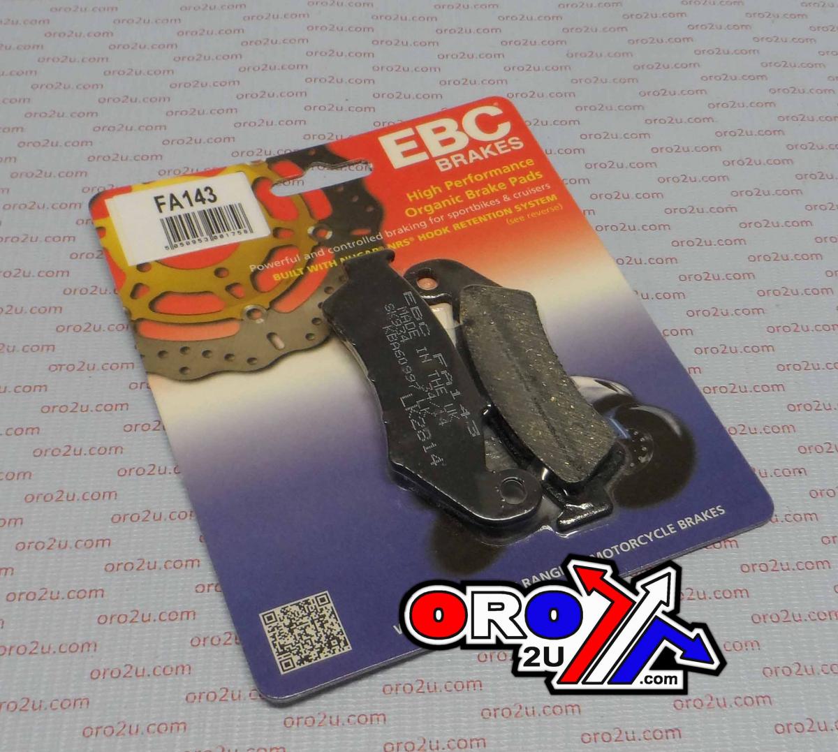 BRAKE PADS DISC EBC FA143