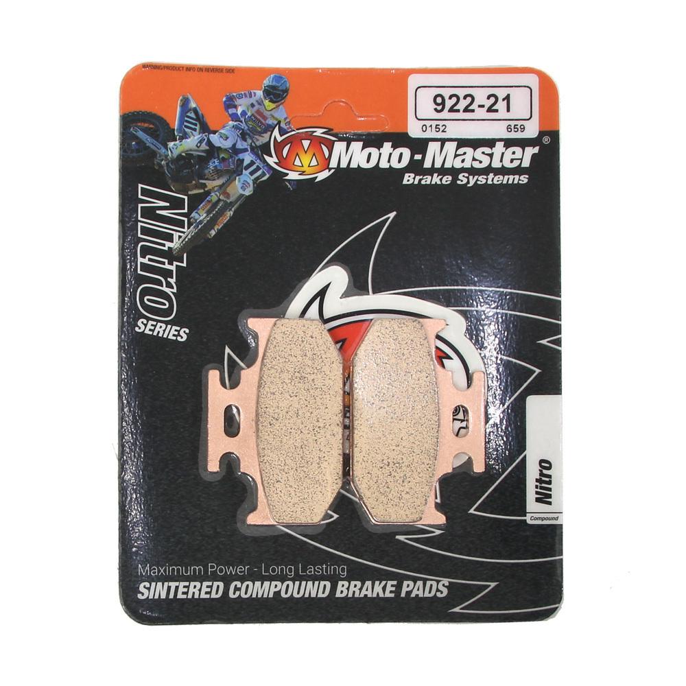 BRAKE PADS SINTERED NITRO, MOTO-MASTER 092221