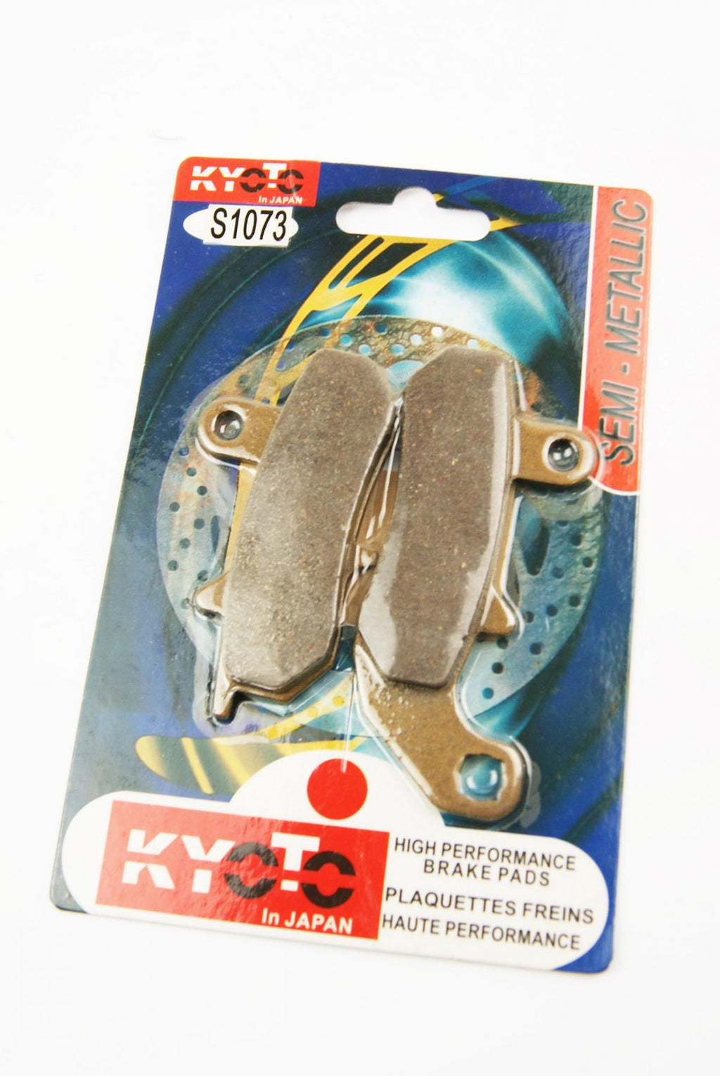 BRAKE PADS STD SEMI-METAL, KYOTO S1073 BLACK (EBC FA157)