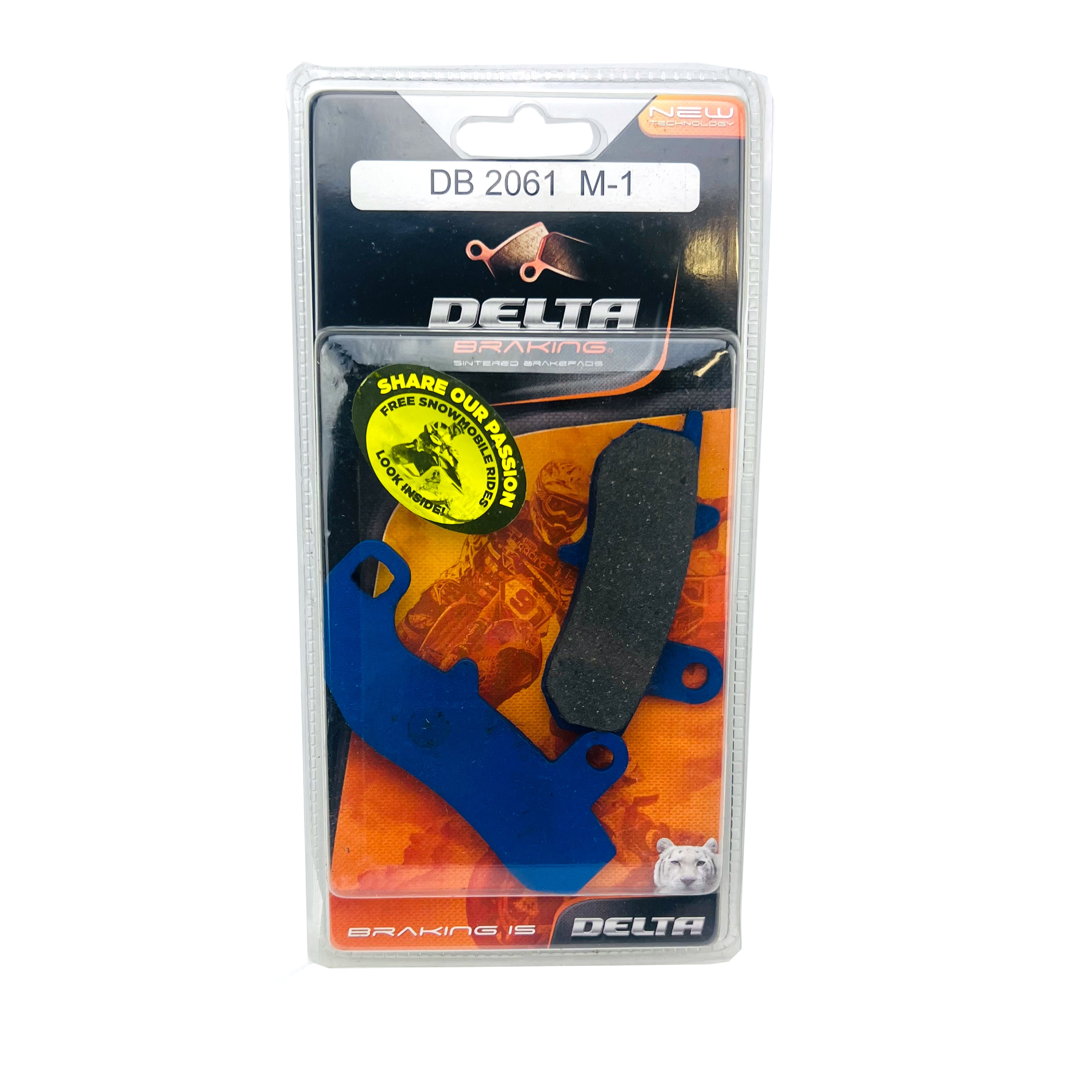 BRAKE PADS DELTA M1 ORGANIC PADS DB2061 (FA157 VD348)