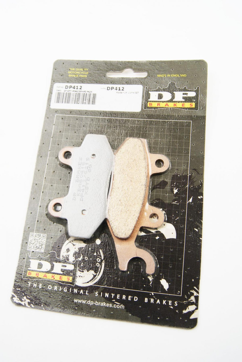 BRAKE PADS SINTERED DP BRAKES, DP412Premium 41-412.H.DP, 39-165