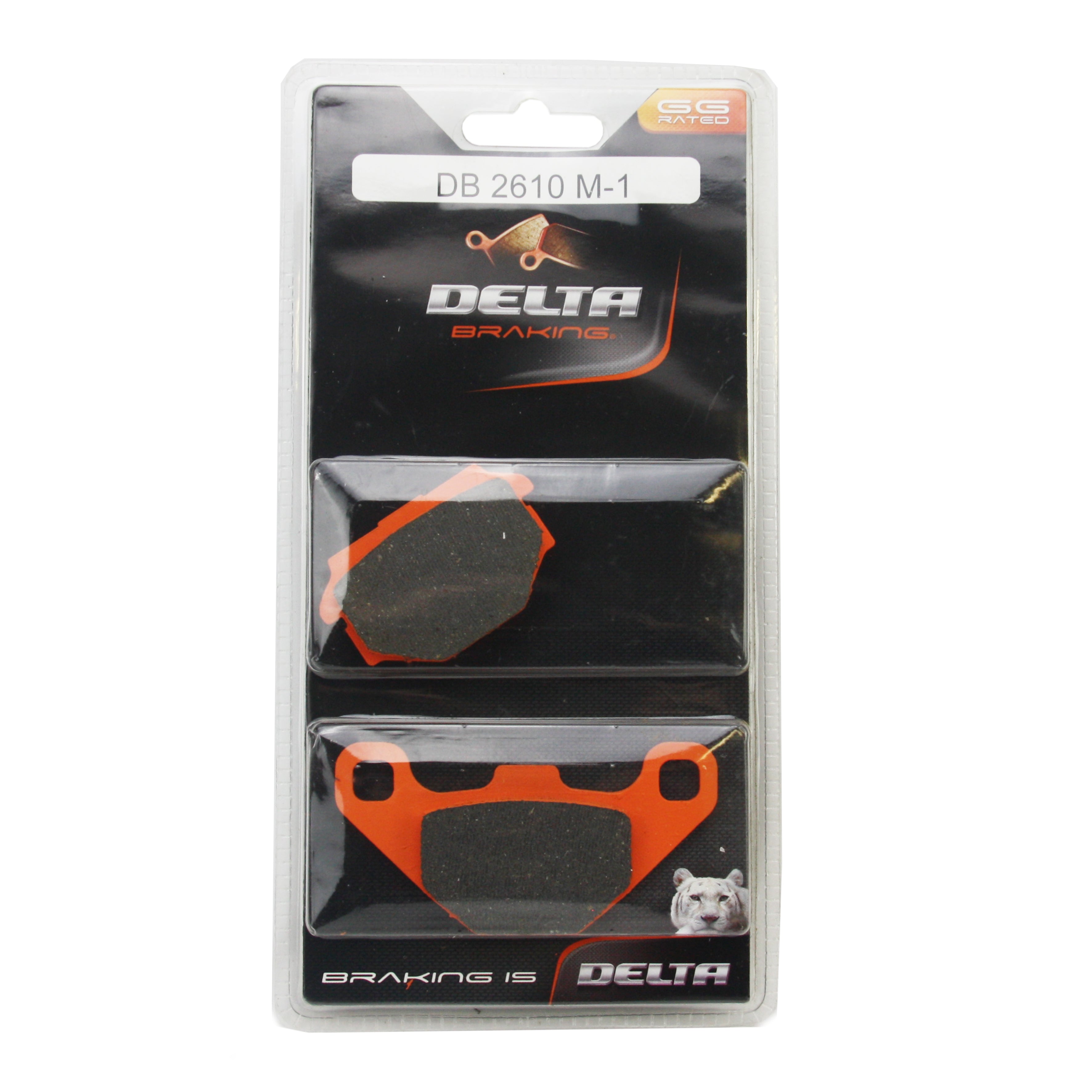 BRAKE PADS DELTA M1 ORGANIC PADS DB2610 FA173 VD425