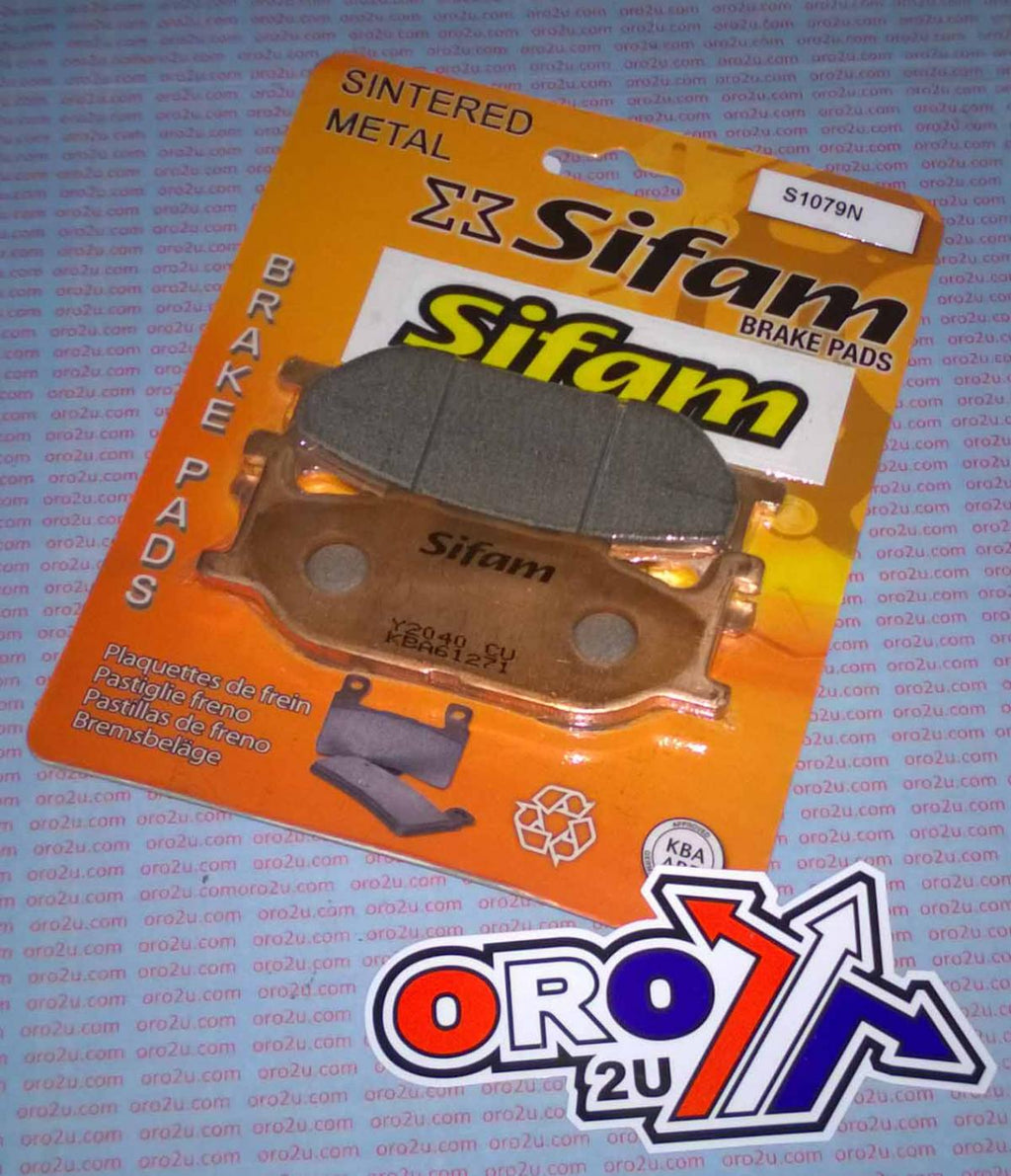 BRAKE PADS DISC SINTERED METAL, SIFAM S1079N (FA179HH)