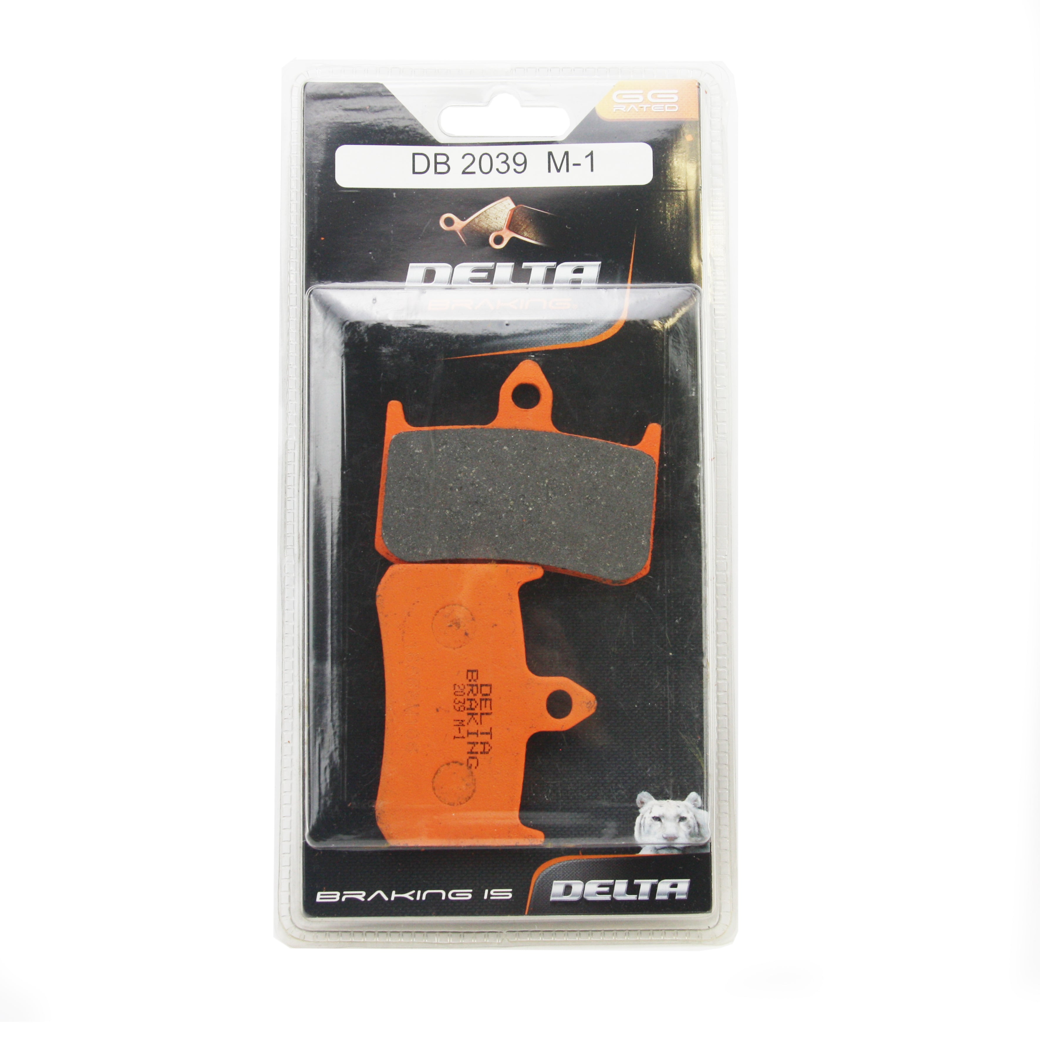BRAKE PADS DELTA M1 ORGANIC PADS DB2039 (FA14 FA187 VD154)