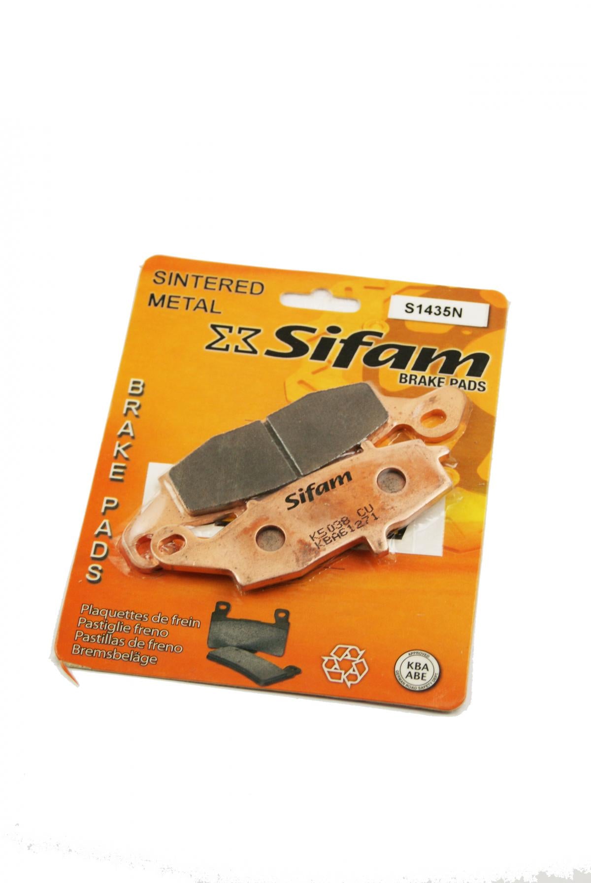 BRAKE PADS SINTERED METAL, SIFAM S1435N (FA231)
