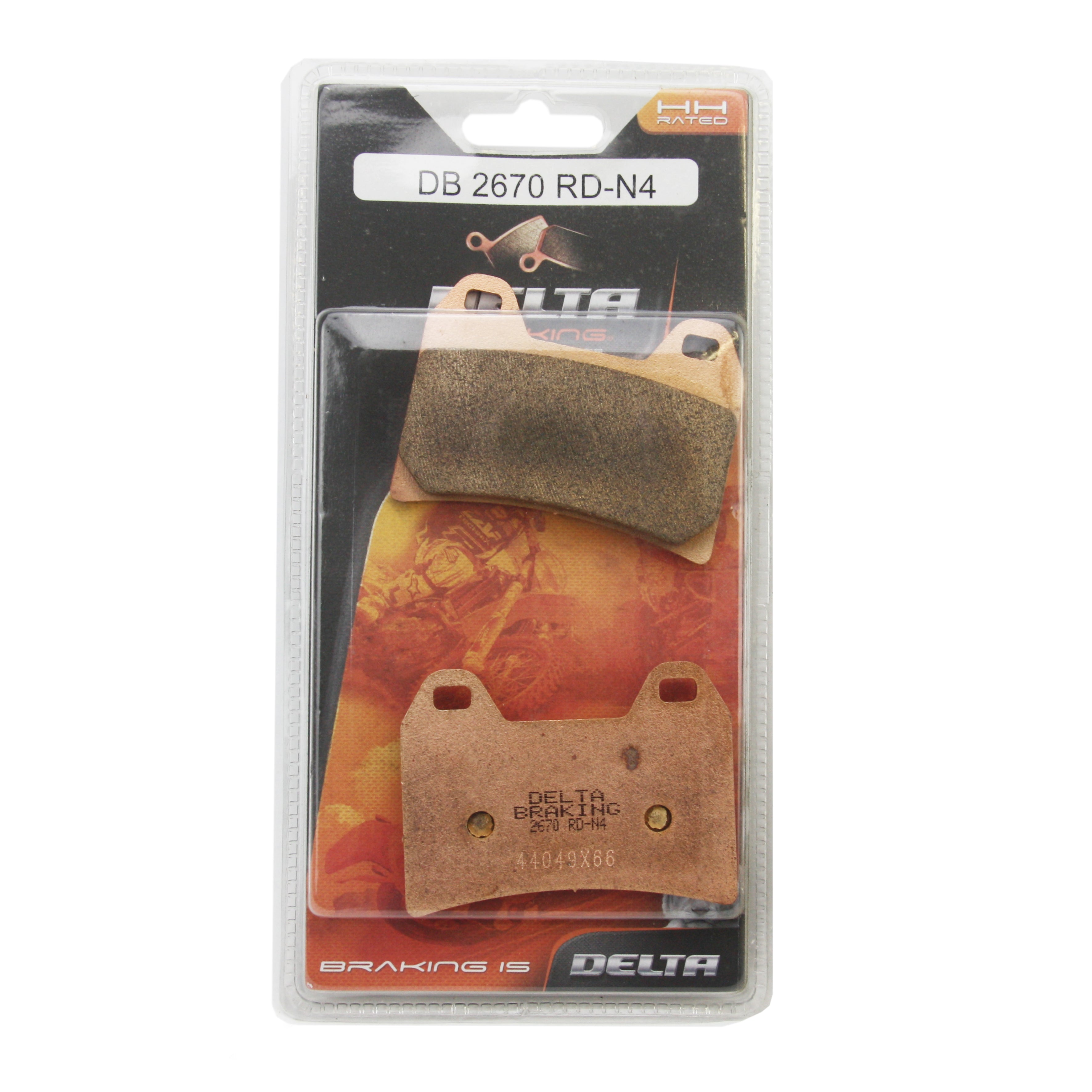 BRAKE PADS DELTA RDN4 SINTERED METAL DB2670 (FA244 VD262)