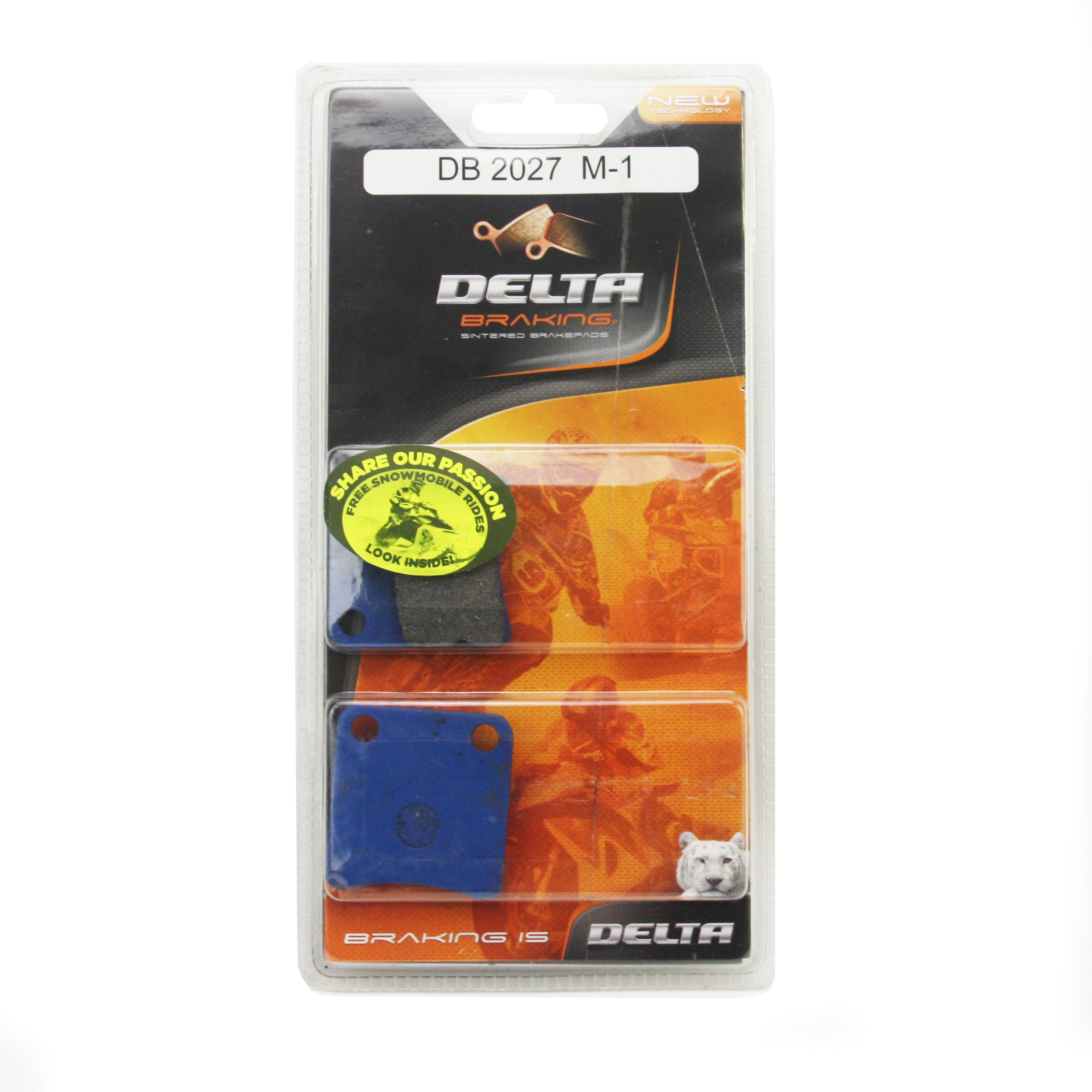 BRAKE PADS DELTA M1 ORGANIC PADS DB2027 (FA257 VD162)