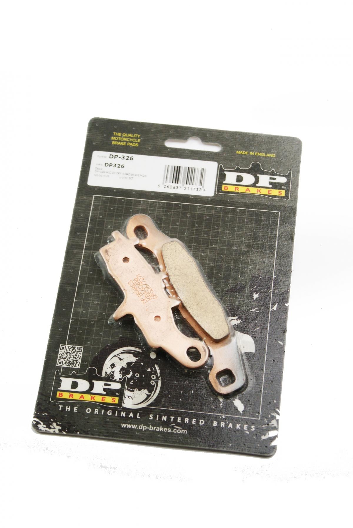 BRAKE PADS SINTERED DP BRAKES, DP326 Premium 41-326.H.DP