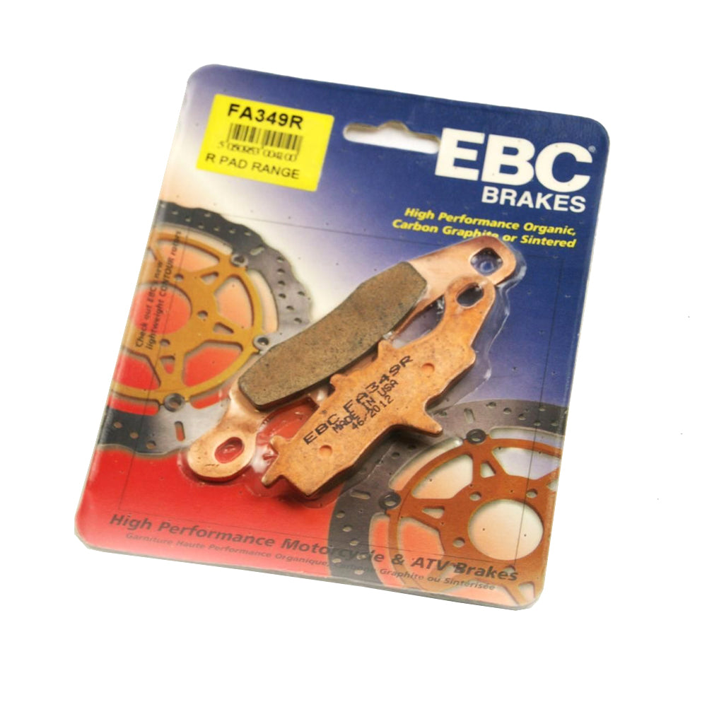 BRAKE PADS SINTERED EBC FA349R, RACING GOLD 41-326.H.EBC, 39-258