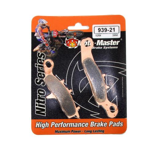 BRAKE PADS SINTERED NITRO, MOTO-MASTER 093921, 39-258