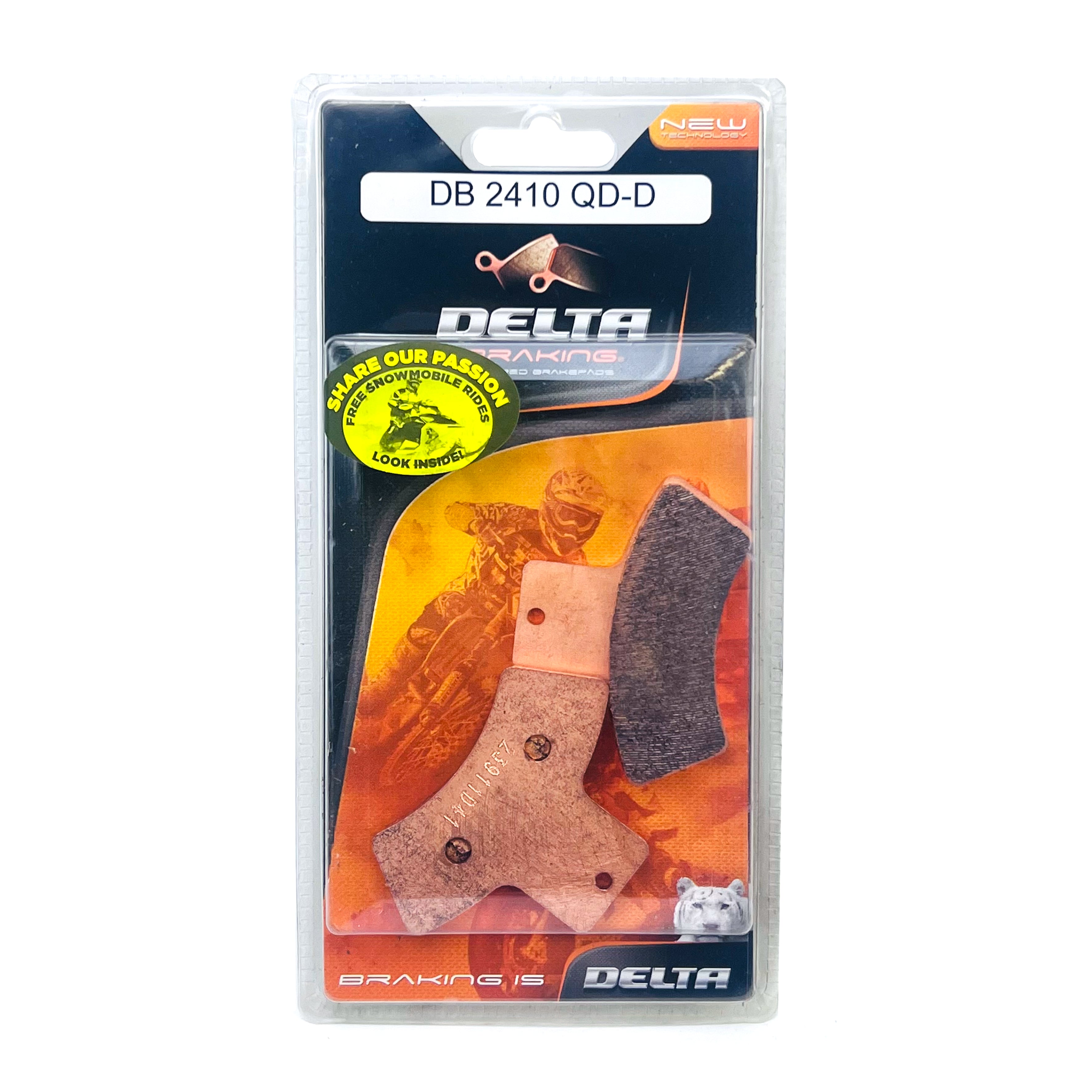 BRAKE PADS DELTA ORD(QDD) OFF ROAD PADS DB2410 (FA270 VD963)