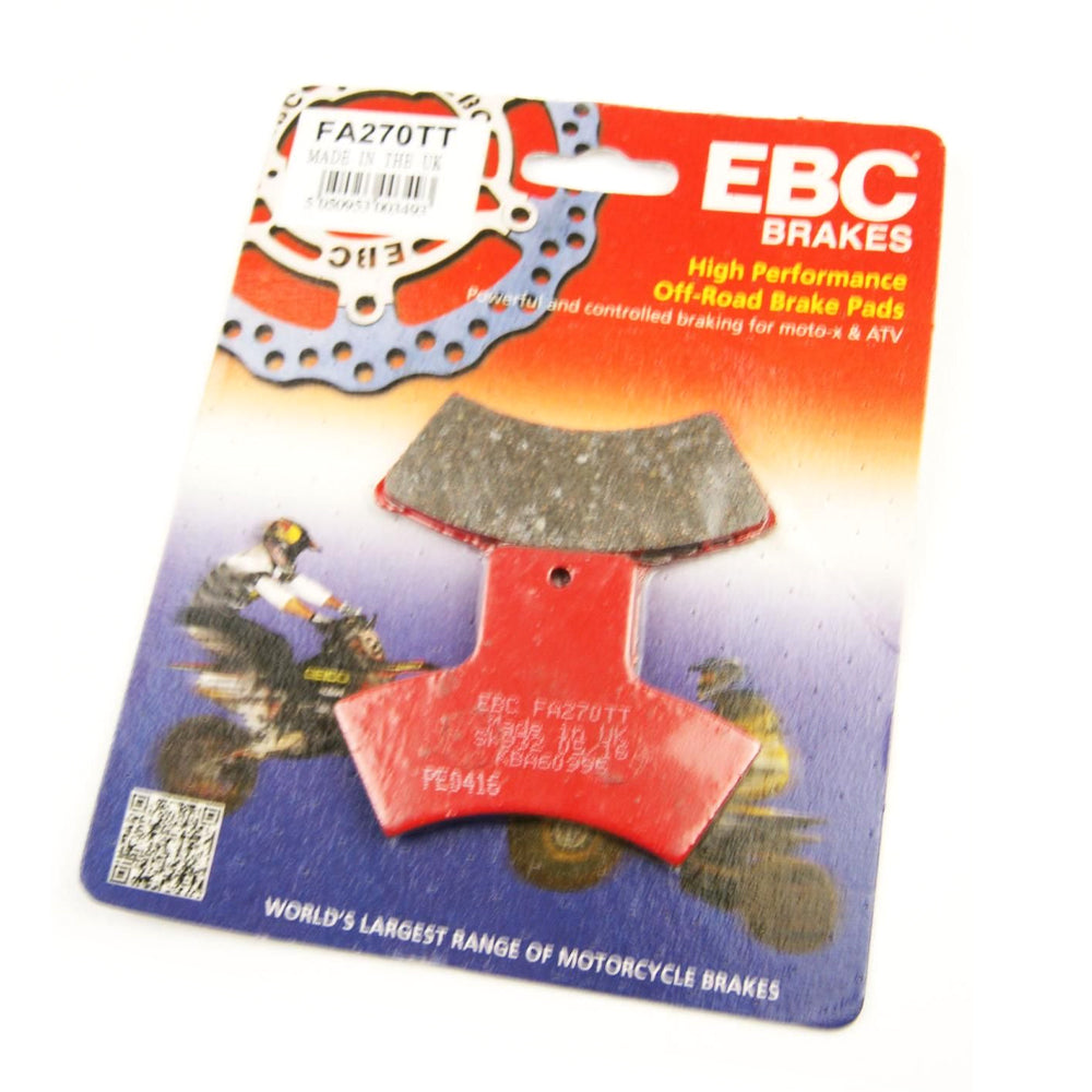 BRAKE PADS STD SEMI-METAL TT, FA270TT EBC