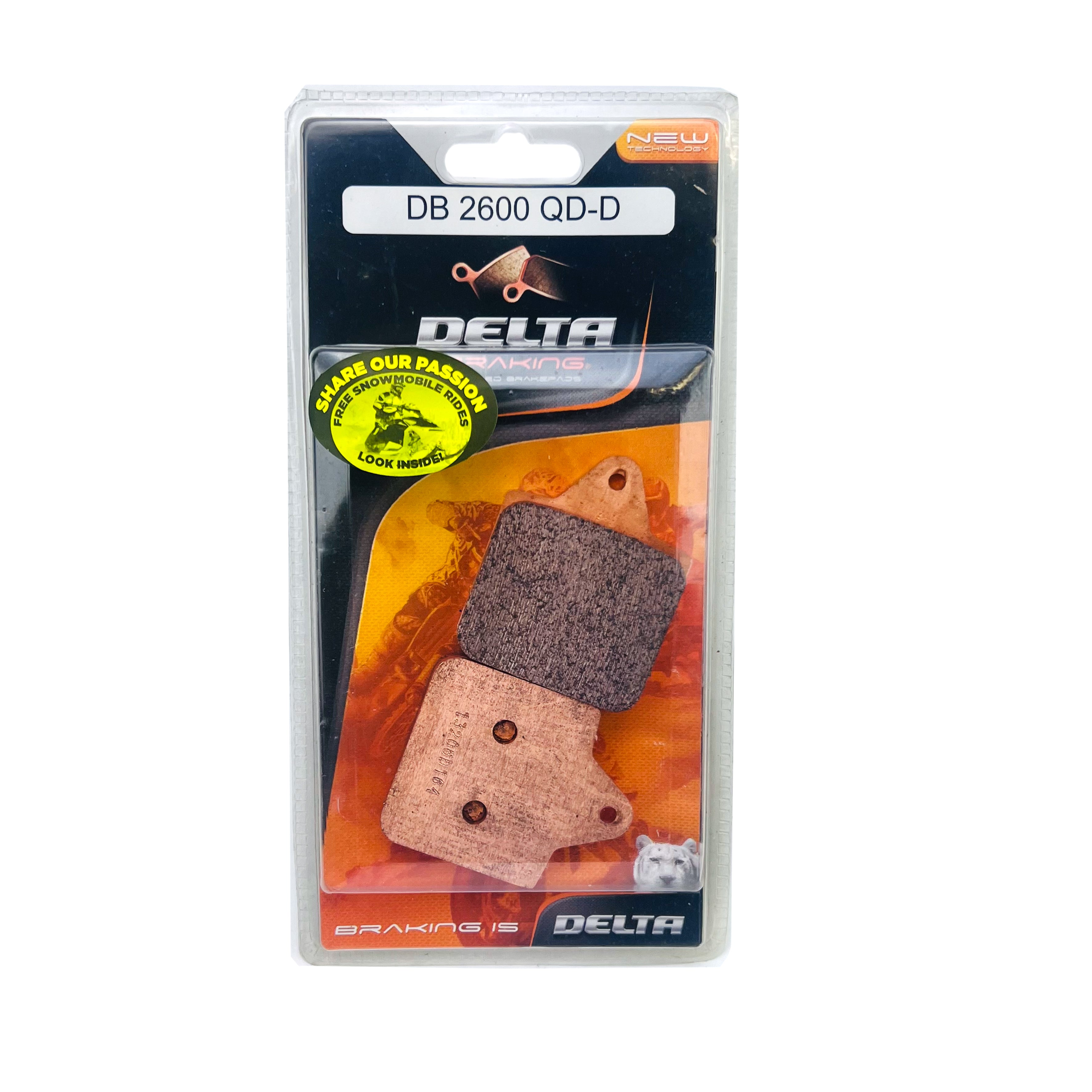 BRAKE PADS DELTA ORD(QDD) OFF ROAD PADS DB2600 (FA273)
