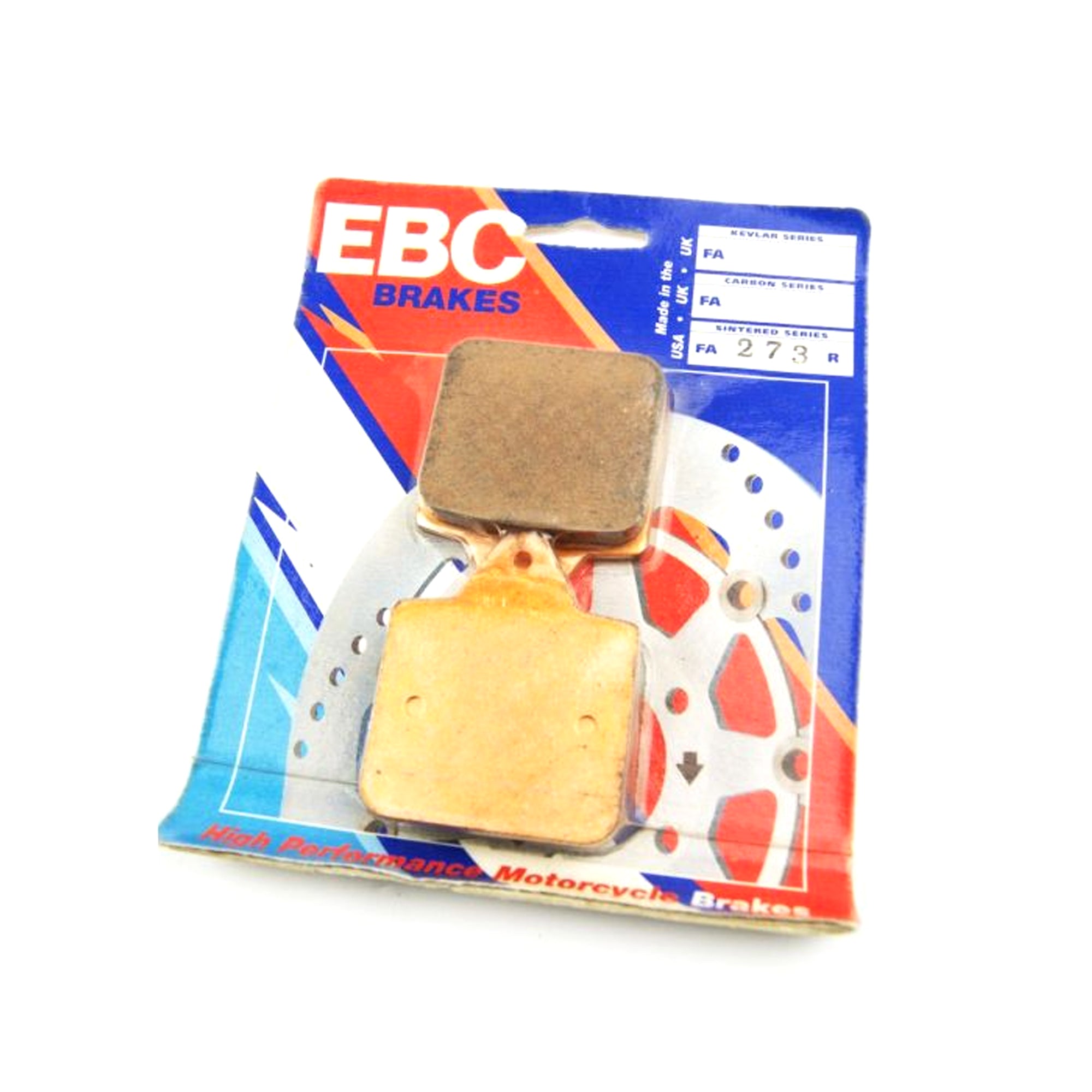BRAKE PADS SINTERED EBC FA273R